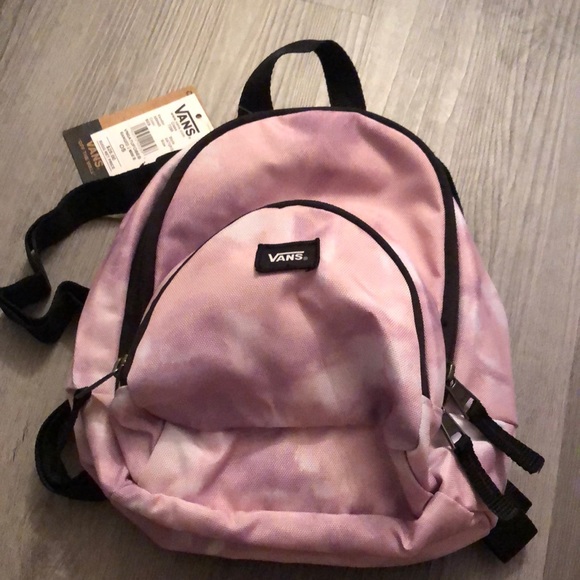 Vans Got This Ranged 2 Mini Nylon Backpack Lavender Pink Tie Dye NWT - Picture 12 of 16